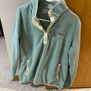 Columbia Mint Green Fleece Jacket